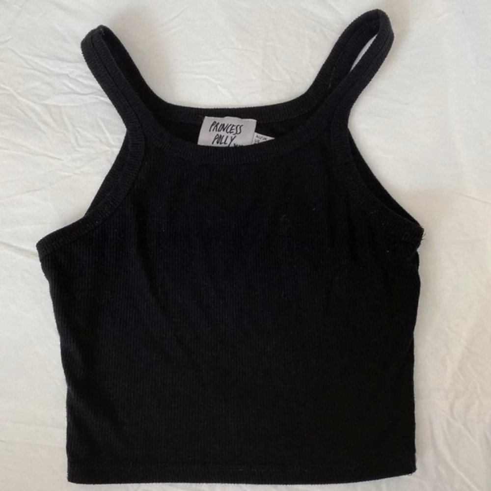 Black Princess Polly Wild Eyes Tank Top